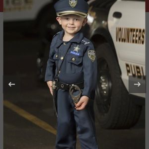 Police costume for children 6 pcs Size 2T